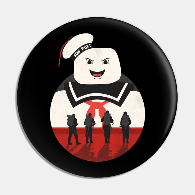 Ghostbusters Pin by William Henry Design