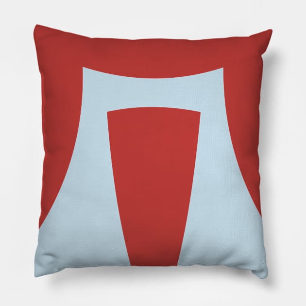 Royal Wall Red Pillow by Sierra_42