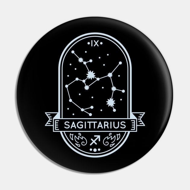 Sagittarius Constellation Pin by Imaginariux