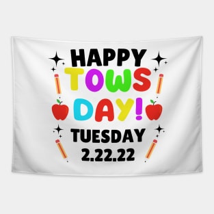 Happy Towsday Tuesday 2.22.22 / Commemorative Towsday Tuesday 2-22-22 Second Grade Tapestry