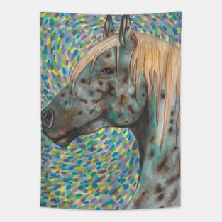 Beautiful appaloosa horse with lots of colors Tapestry