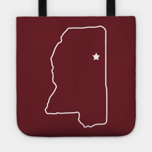 Mississippi - Maroon Tote