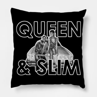 queen and slim Pillow