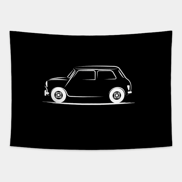 Classic Mini Cooper Tapestry by PauHanaDesign