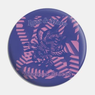 Igor & More Tarantula Misty Haze Pin