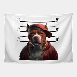 Pitbull Usual Suspect Tapestry