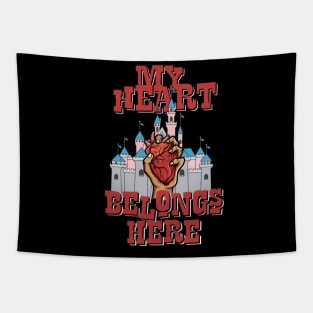 My heart belongs here (Land) Tapestry