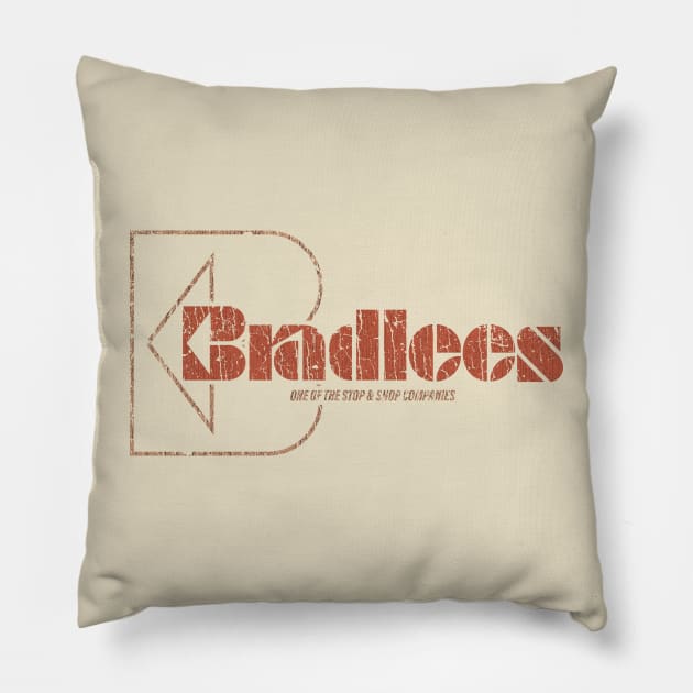 Bradlees Department Store 1958 Pillow by JCD666
