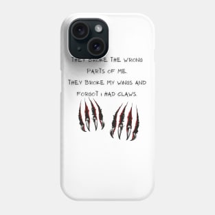 Wings and Claws Phone Case