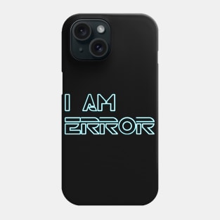 Neon Error Phone Case