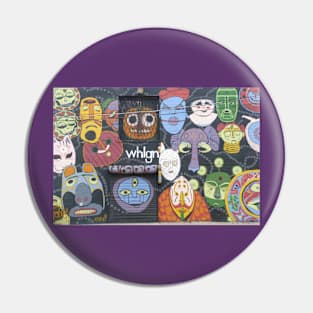 Faces Pin