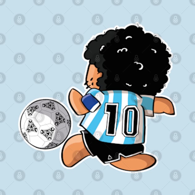 Diego Maradona Seleccion Argentina by llote