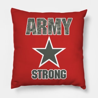 Star Army Strong Pillow