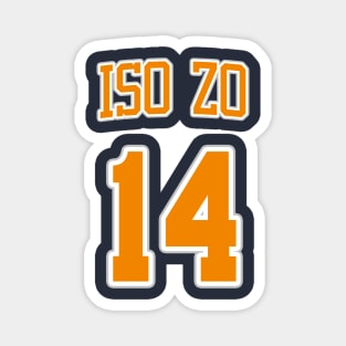 Iso Zo Shirsey Magnet