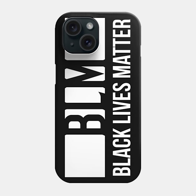 Black Lives Matter Phone Case by threefngrs