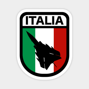 Italian Tornado Patch Magnet