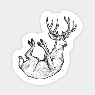 A Levity of Animals: Rain Deer Magnet