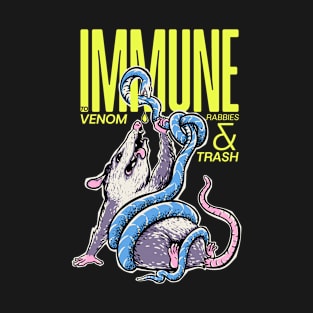 Opossum vs Snake | Immune to Venom, Rabbies & TRASH | Fight or Flight or Play Dead | Drink Venom | Possum Facts T-Shirt