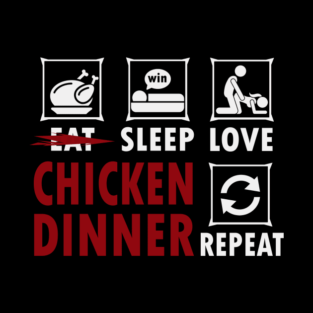 Eat Sleep Pubg Repeat X Love by NeetScrewd