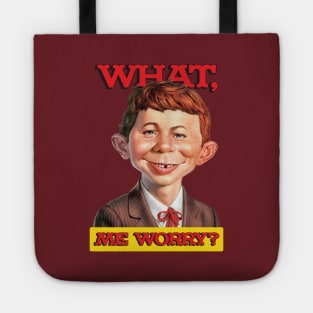 What, me worry? - Alfred Neuman v1 Tote