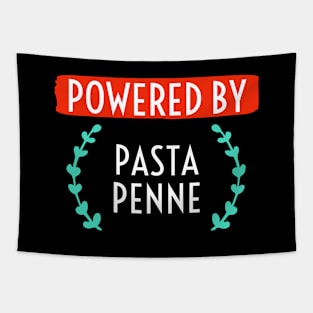 Powered by Pasta Penne Tapestry