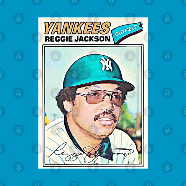 Reggie Jackson: 1977 Flashback Champs by flashbackchamps