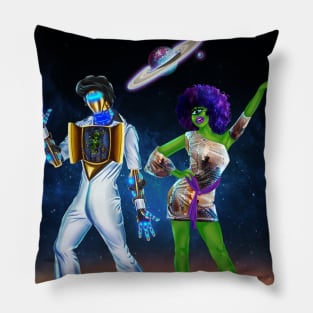 Alien disco Pillow