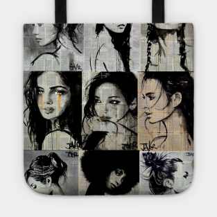 9 Forgotten Faces Tote