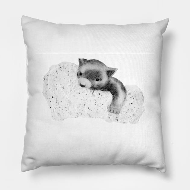 Tasmanian devil dream Pillow by ChristmasPress