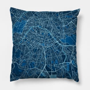 Paris - France Peace City Map Pillow