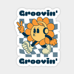 Groovin' Vibes Magnet