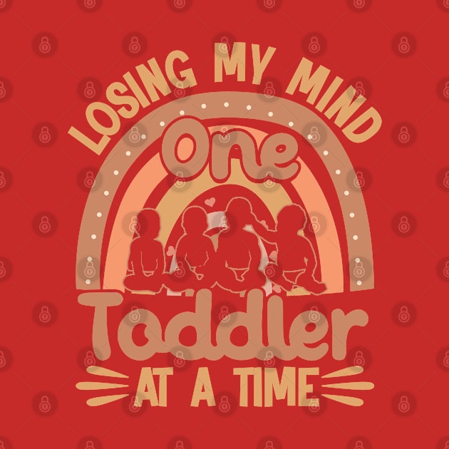 Childcare Losing My Mind Daycare Teacher by Toeffishirts