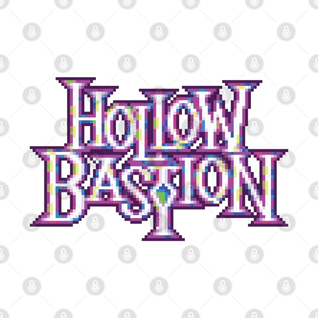 Hollow Bastion Logo Pixel Art by inotyler