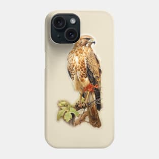 Red Tailed Hawk - Raptor Phone Case