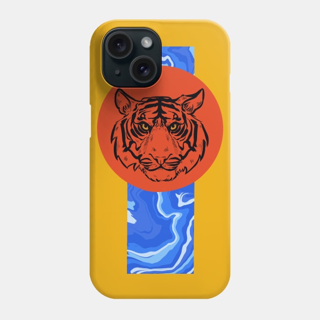 Tiger Eyes Phone Case by nel