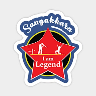 Kumar Sangakkara - I am Legend T-Shirt Magnet