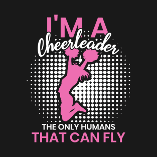 Cheerleader cheerleading cheer gift sports football T-Shirt