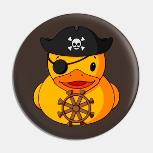 Pirate Rubber Duck Pin