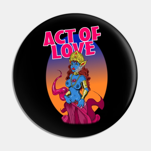 Act of Love and Defiance Pin by silentrob668