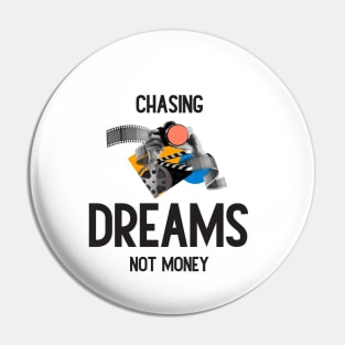 Chasing Dreams, Not Just Money: Inspirational Quotes Pin