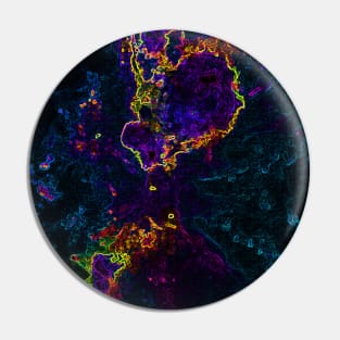 Black Panther Art - Glowing Edges 71 Pin