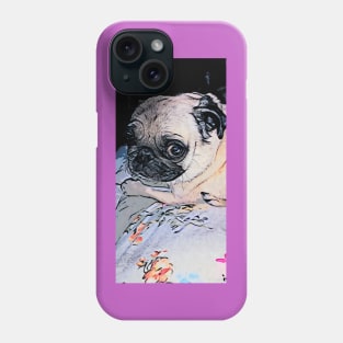 Miss Lexa Pug Dog Phone Case