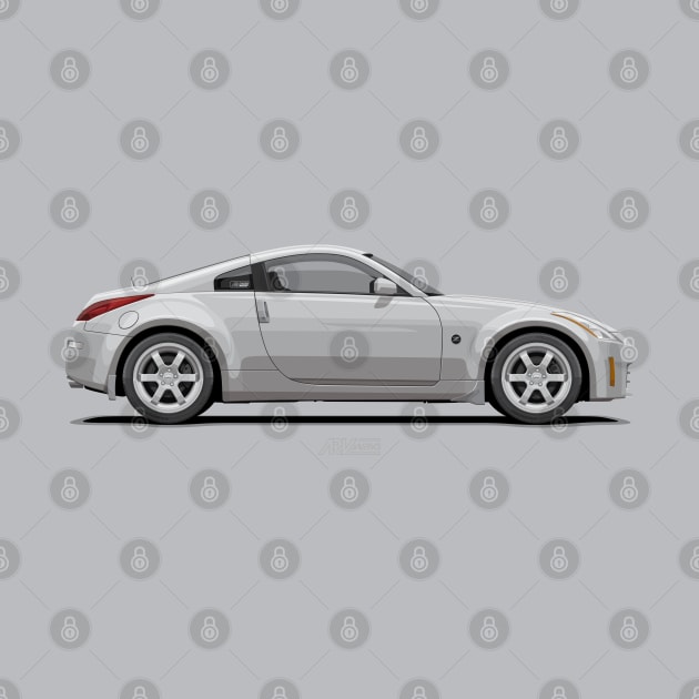 350Z Z33 Silver by ARVwerks