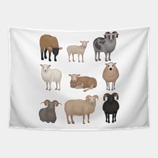 Sheep collection Tapestry