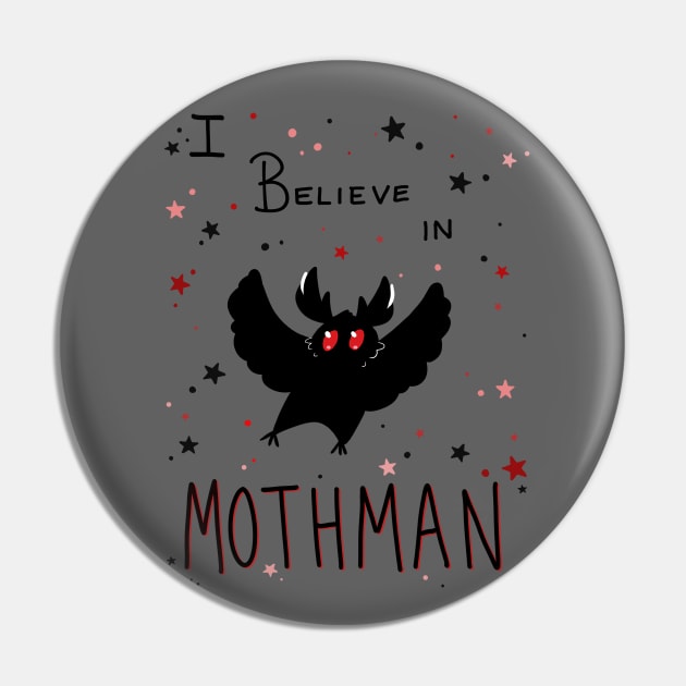 I Believe in Mothman! Pin by Elisa_Arts