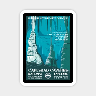 Carlsbad Caverns National Park WPA Magnet