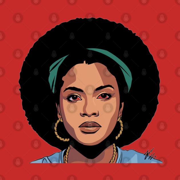 Lauryn Hill art by Aldrvnd