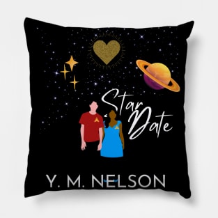 Star Date Book Cover Print Pillow