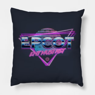 Future World Retro Tee Pillow