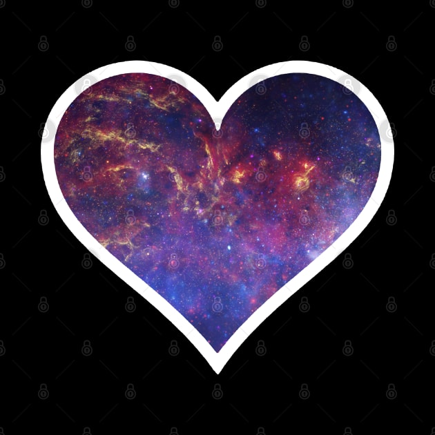 Cosmic Space Heart by bumblefuzzies